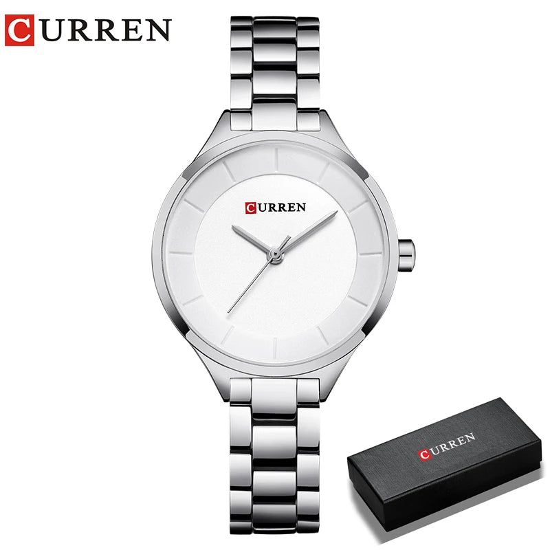 Classic Stainless Steel Women’s Watch