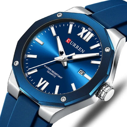 Men’s Sport Watch with Silicone Strap