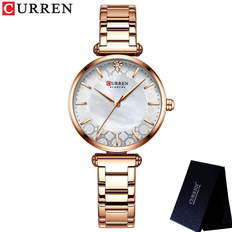 Blue Mesh Stainless Steel Women’s Watch