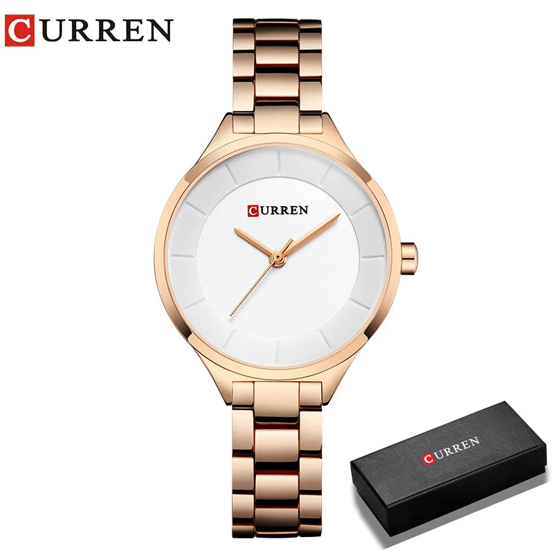 Classic Stainless Steel Women’s Watch