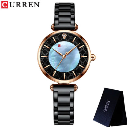 Blue Mesh Stainless Steel Women’s Watch