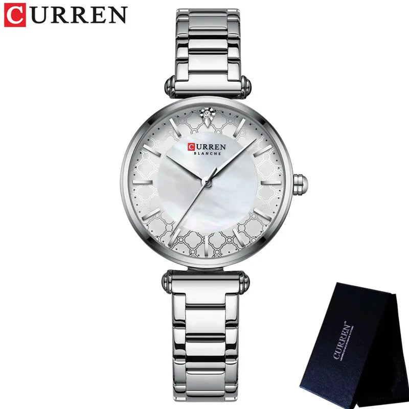 Blue Mesh Stainless Steel Women’s Watch