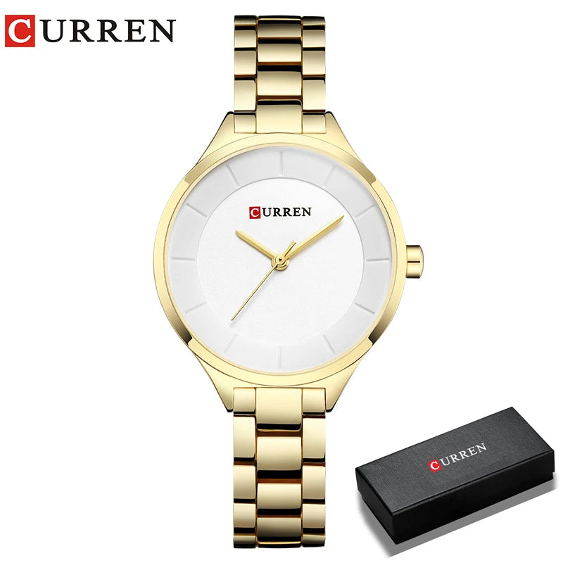 Classic Stainless Steel Women’s Watch