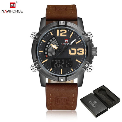 Dual Display Leather Casual