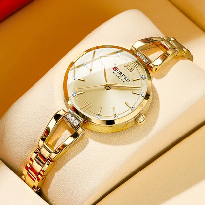 Elegant Stainless Steel Women’s Watch