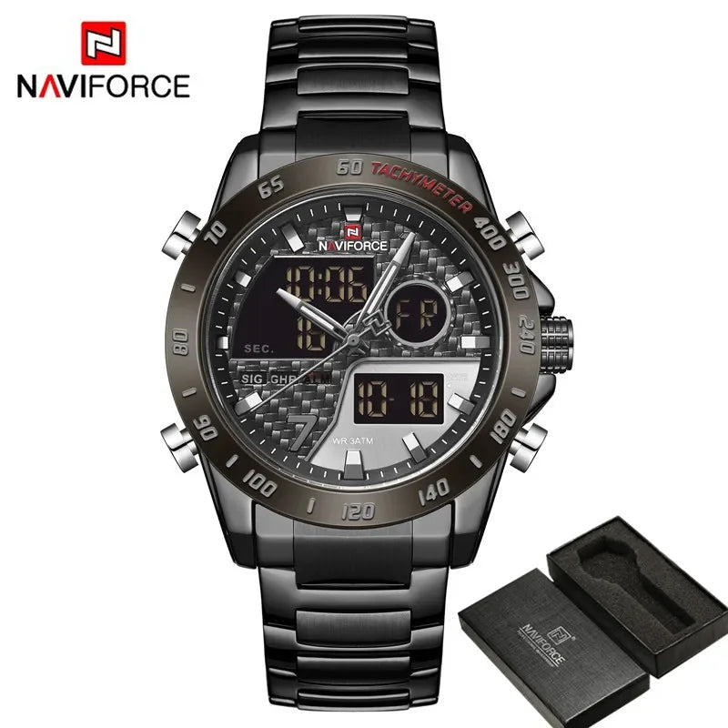 Stainless Steel Dual Display Sport