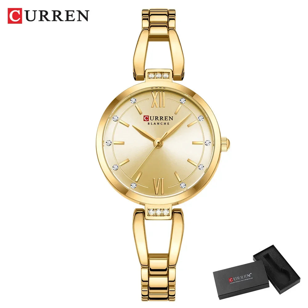 Elegant Stainless Steel Women’s Watch