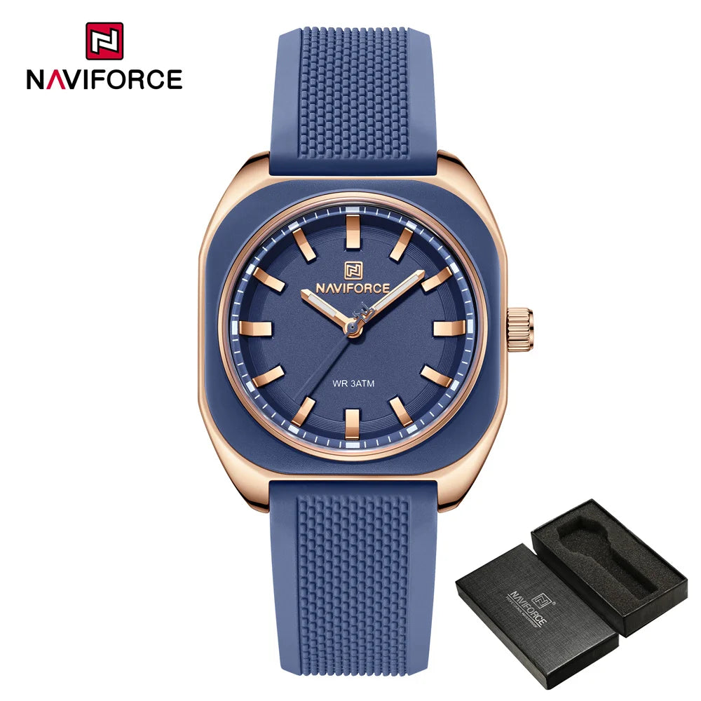 Rhinestone Silicone Women’s Watch