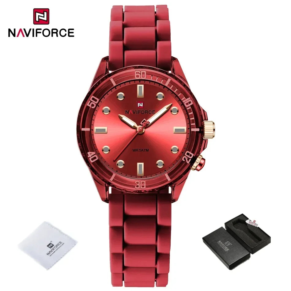 Women’s Waterproof Silicone Quartz Watch