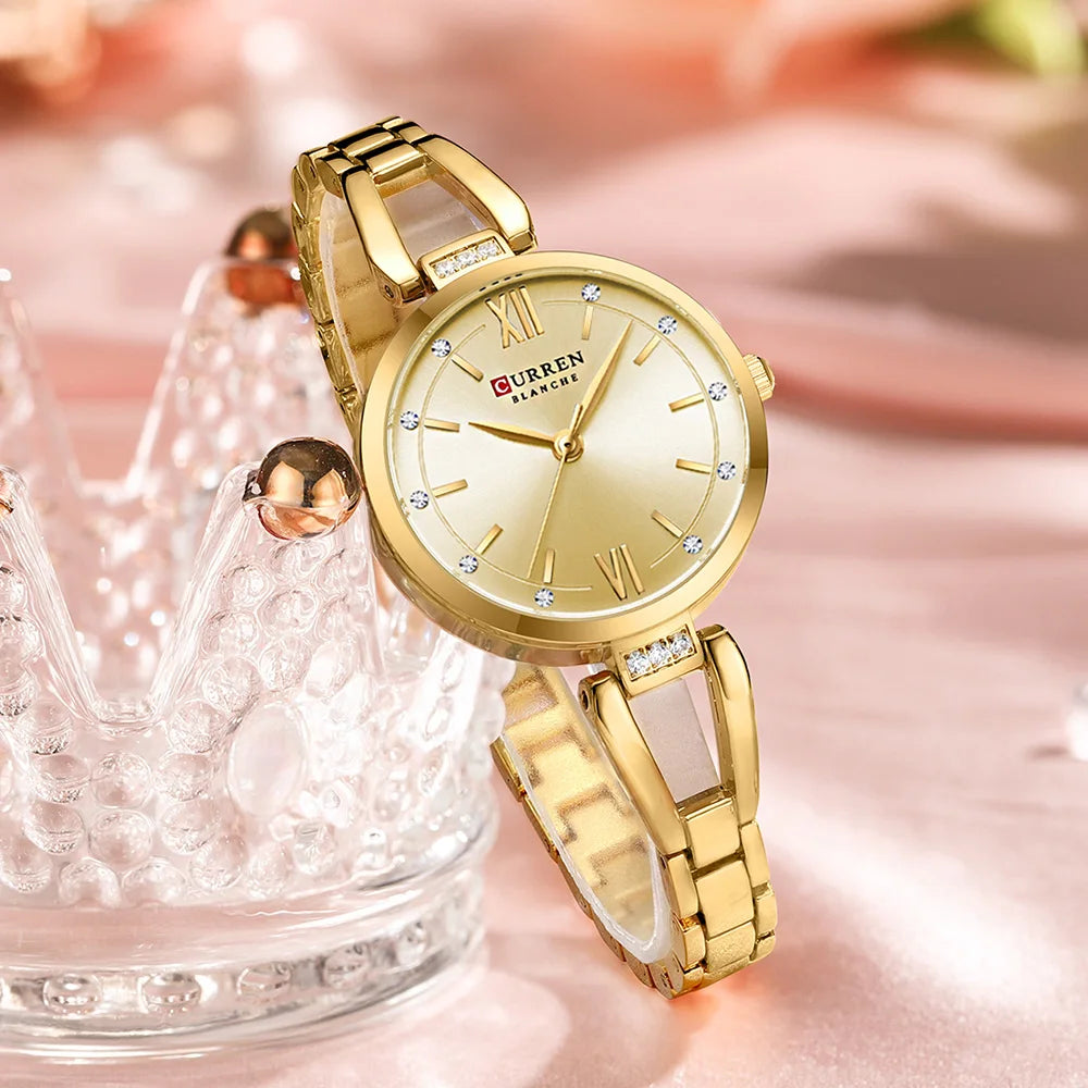 Elegant Stainless Steel Women’s Watch