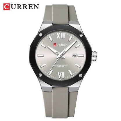 Men’s Sport Watch with Silicone Strap