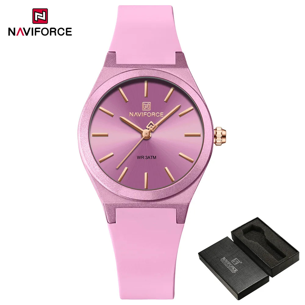 Rhinestone Silicone Women’s Watch