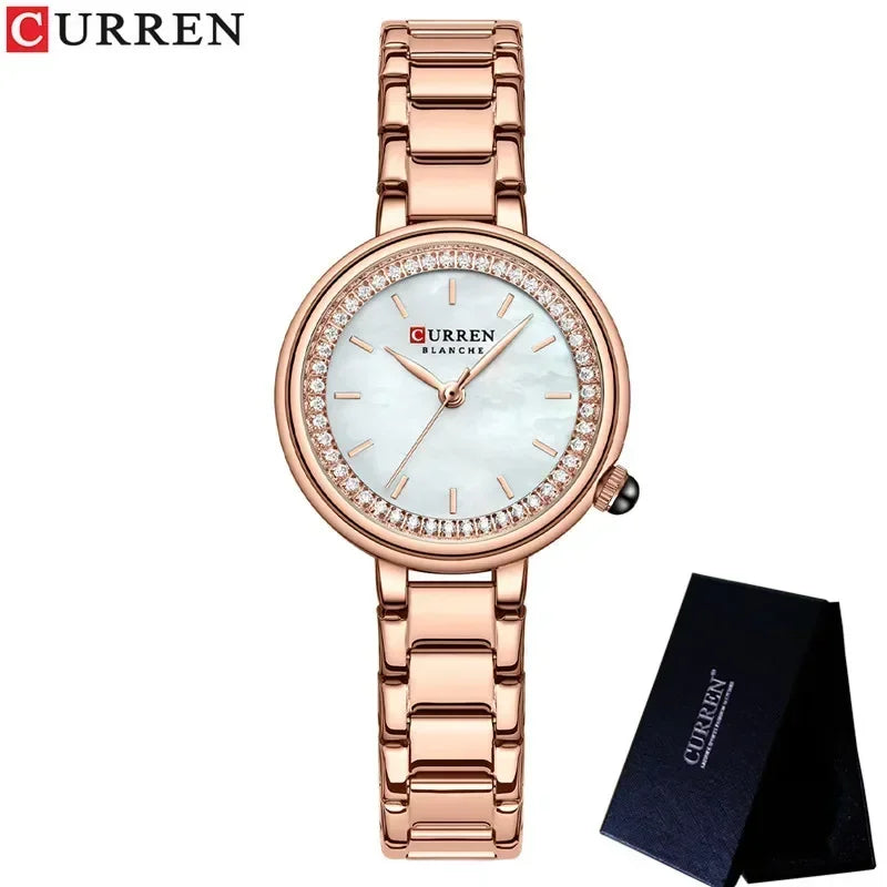 Elegant Stainless Steel Women’s Watch