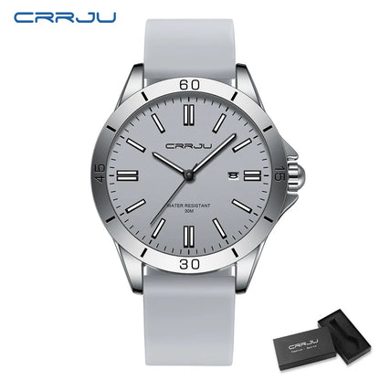 Sport Chronograph Rubber Strap Watch