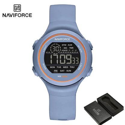 Digital Sport Watch with LED Display and Silicone Strap