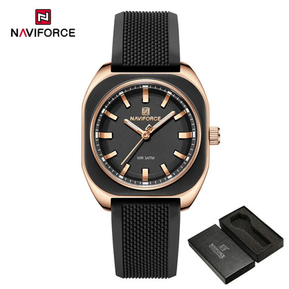 Rhinestone Silicone Women’s Watch