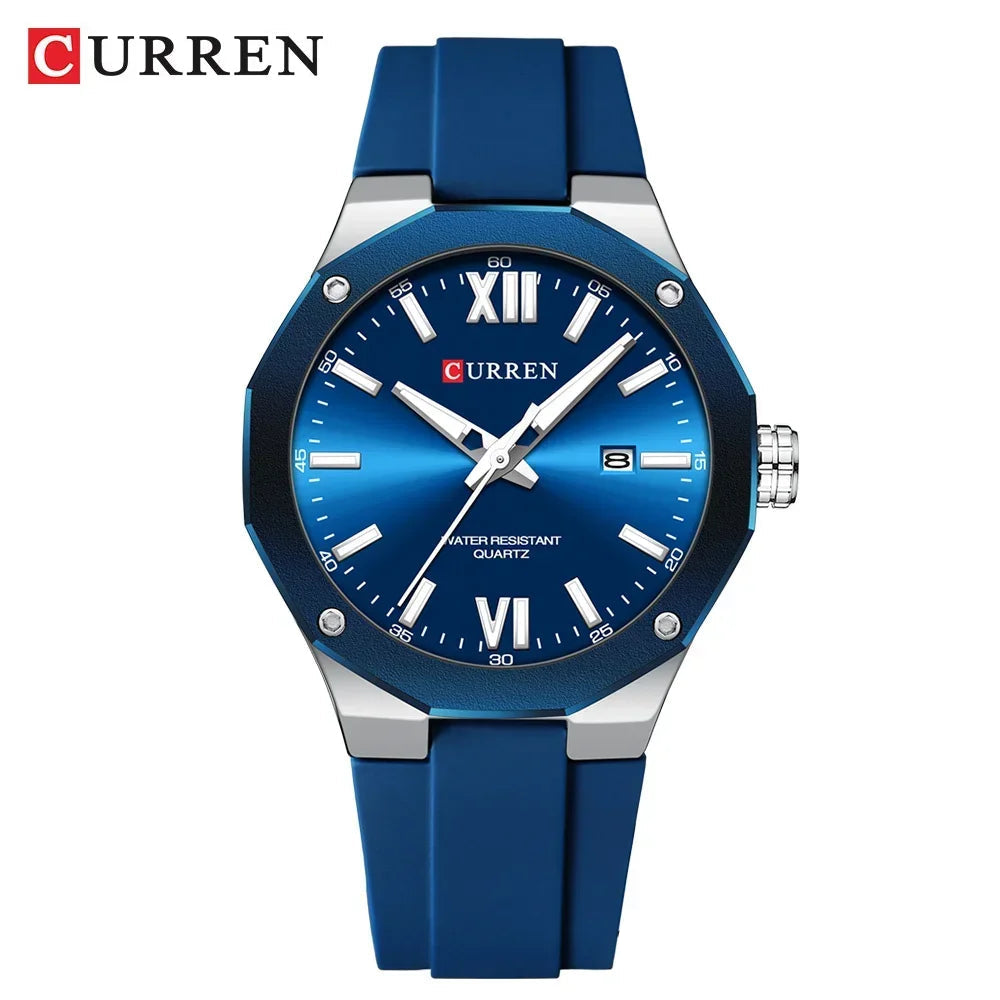Men’s Sport Watch with Silicone Strap