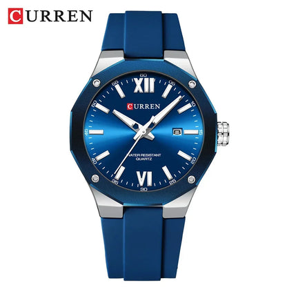 Men’s Sport Watch with Silicone Strap