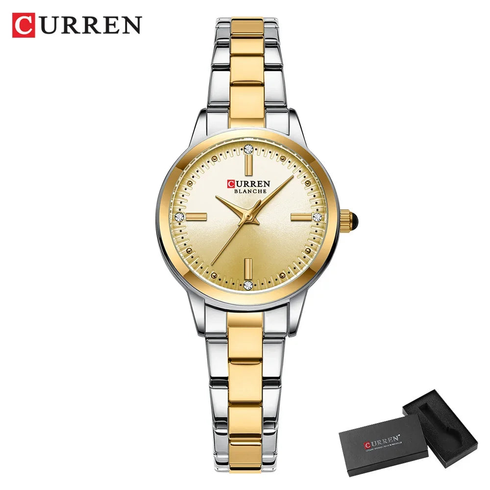 Classic Elegant Women’s Stainless Steel Watch