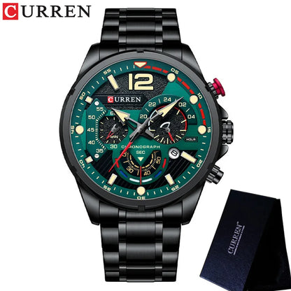 Men’s Chronograph Watch – Stainless Steel