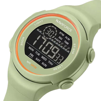 Digital Sport Watch with LED Display and Silicone Strap
