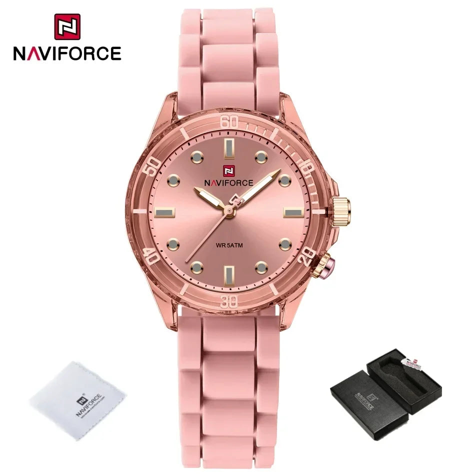 Women’s Waterproof Silicone Quartz Watch