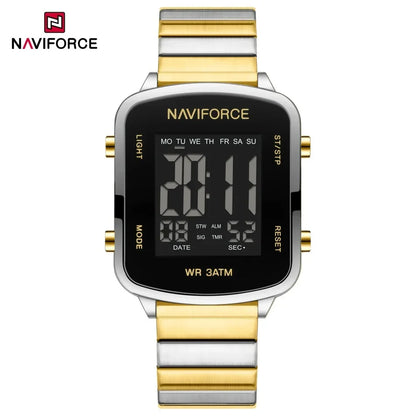 Modern Digital Steel Women’s Watch