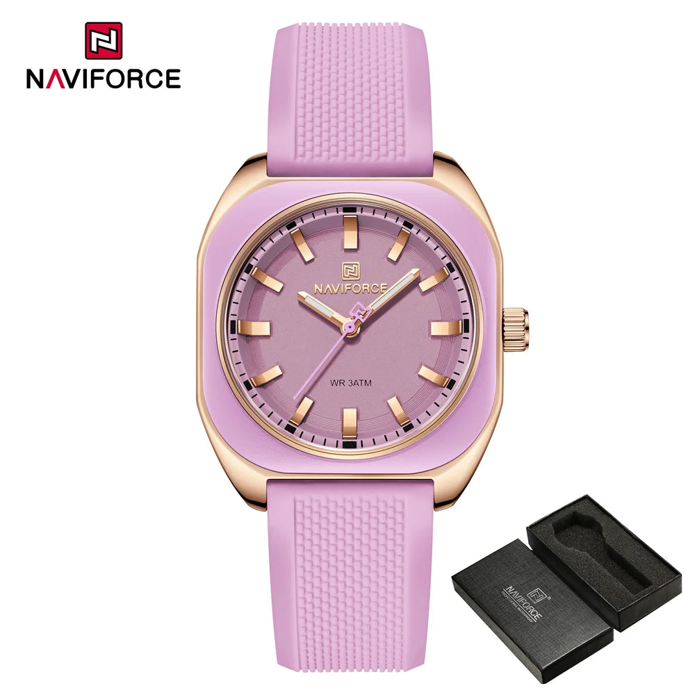 Rhinestone Silicone Women’s Watch