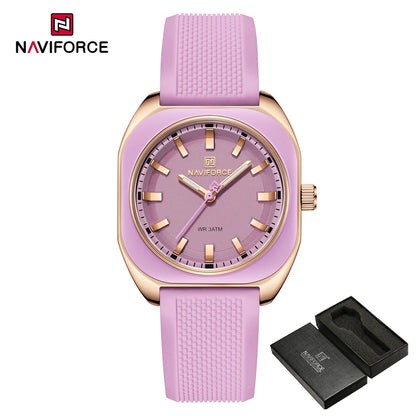 Rhinestone Silicone Women’s Watch