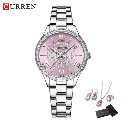 Women’s Watch, Jewelry Gift Set – 5PCS