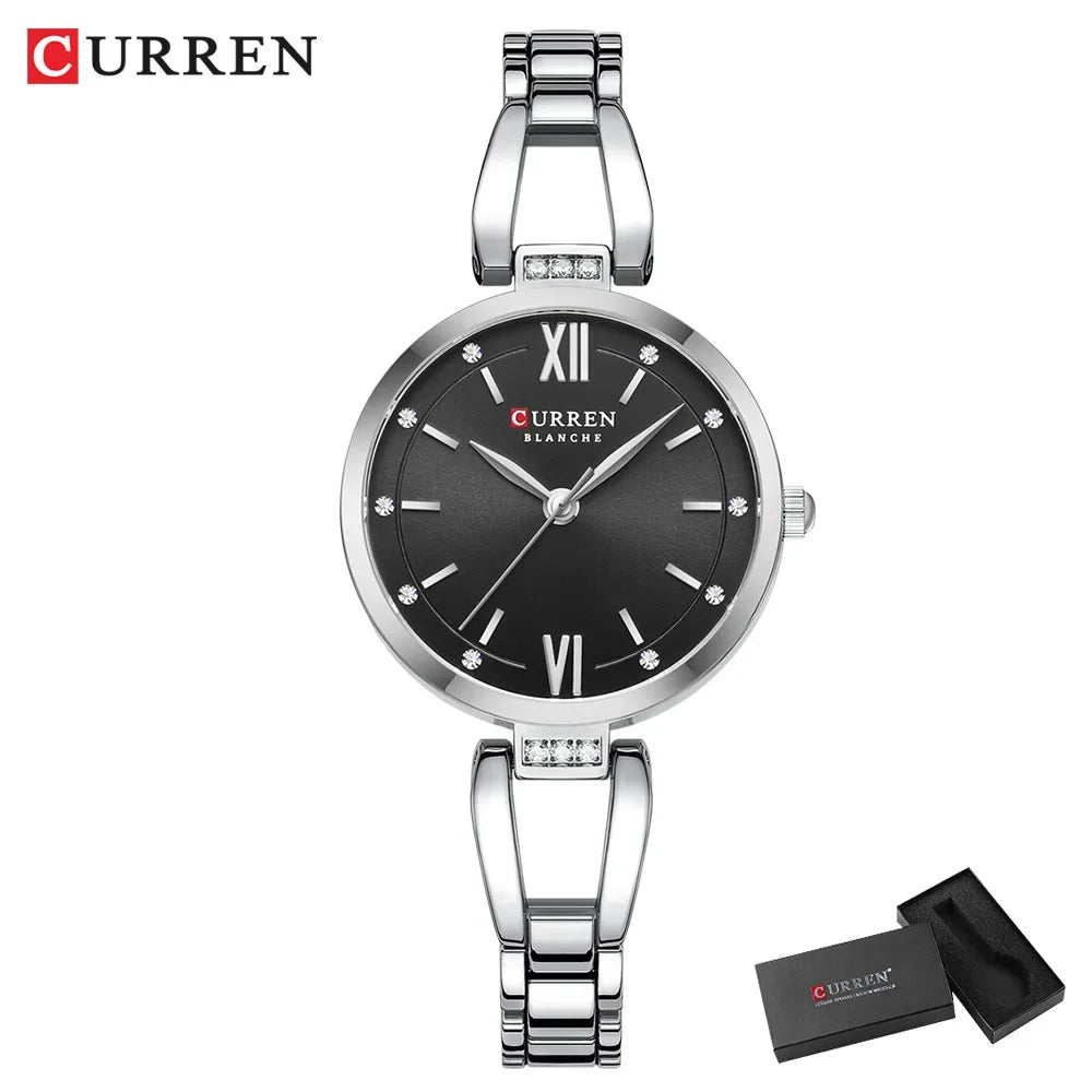 Elegant Stainless Steel Women’s Watch