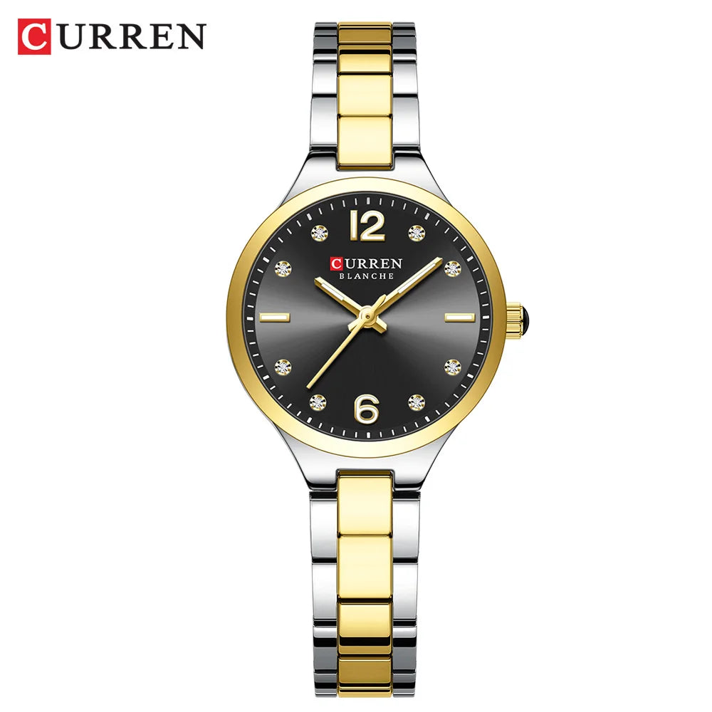Elegant Stainless Steel Women’s Watch