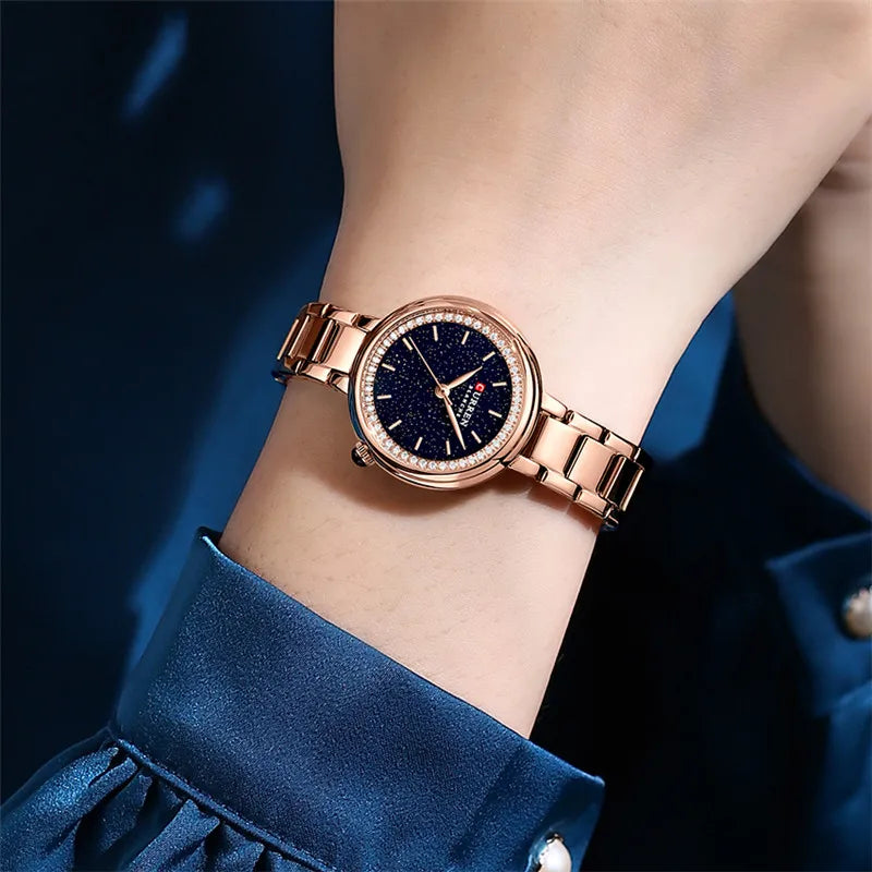 Elegant Stainless Steel Women’s Watch