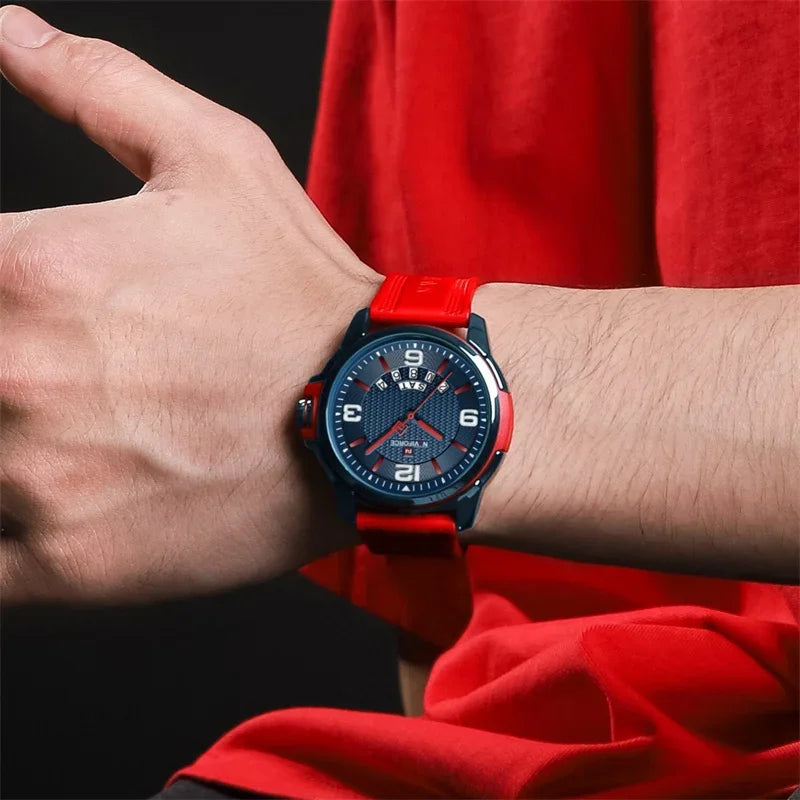 Rubber Sport Military Watch