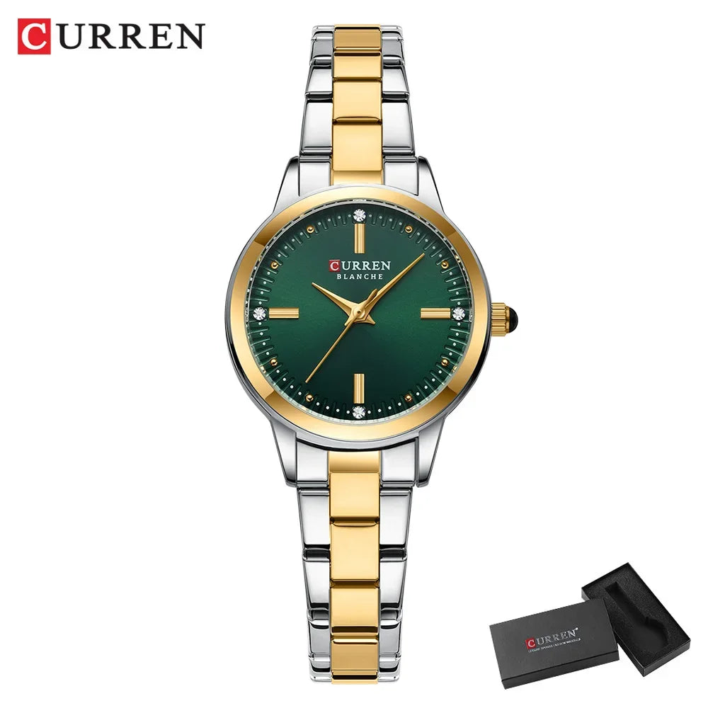 Classic Elegant Women’s Stainless Steel Watch