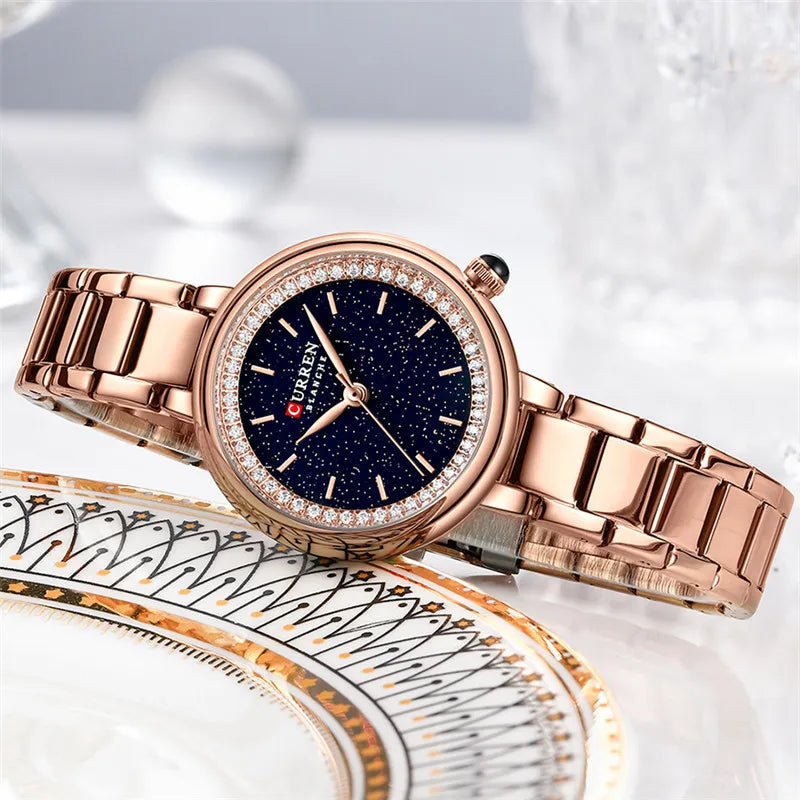 Elegant Stainless Steel Women’s Watch
