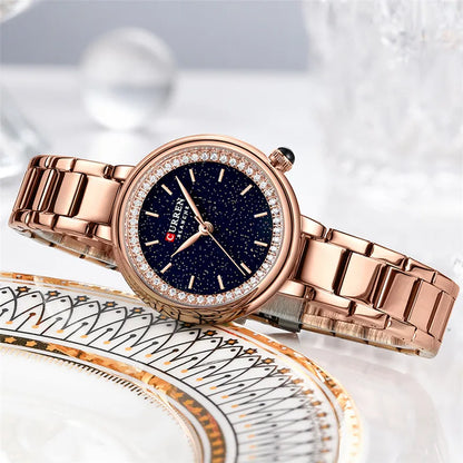 Elegant Stainless Steel Women’s Watch