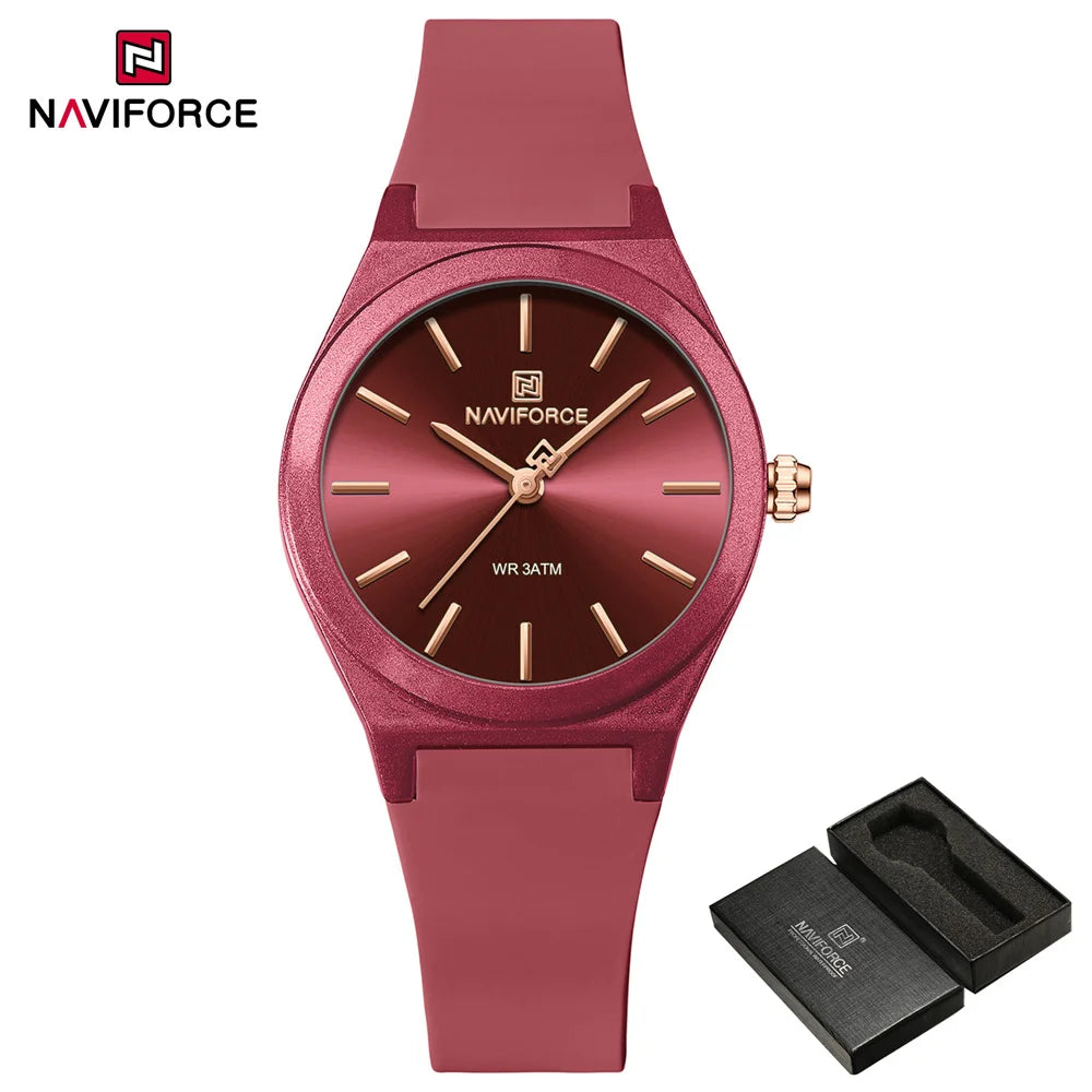 Rhinestone Silicone Women’s Watch