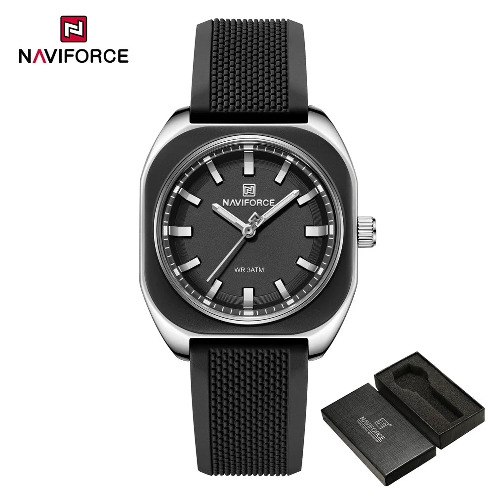 Rhinestone Silicone Women’s Watch