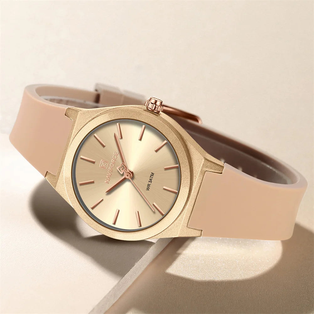 Rhinestone Silicone Women’s Watch