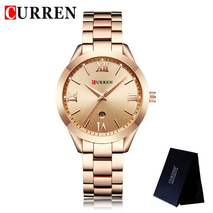 Classic Stainless Steel Women’s Watch