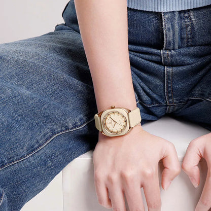 Rhinestone Silicone Women’s Watch