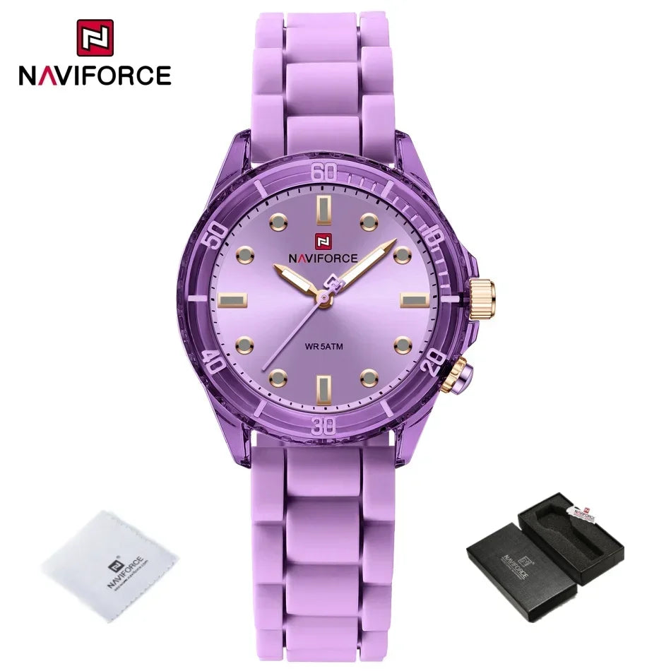 Women’s Waterproof Silicone Quartz Watch