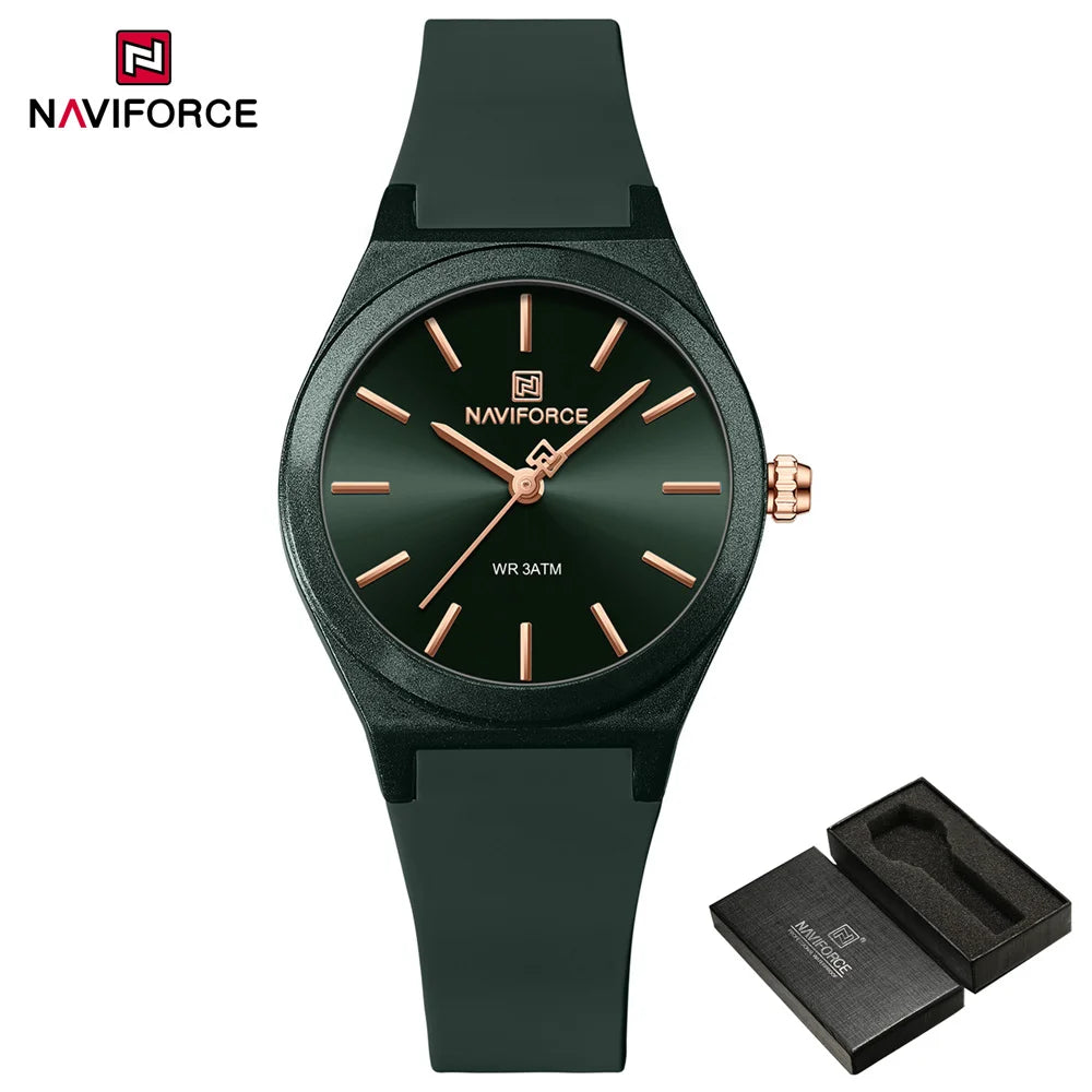 Rhinestone Silicone Women’s Watch