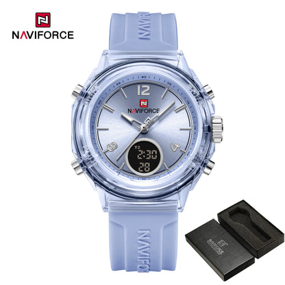 Women’s Digital Sports Watch with Silicone Strap