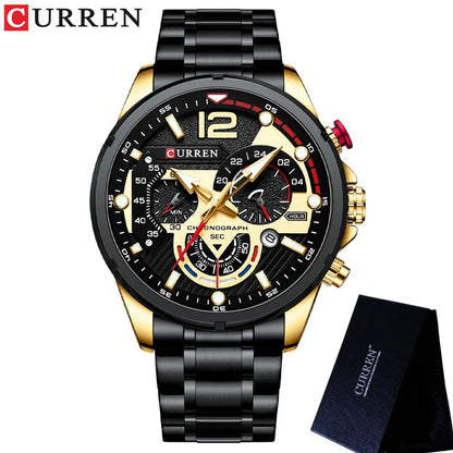 Men’s Chronograph Watch – Stainless Steel