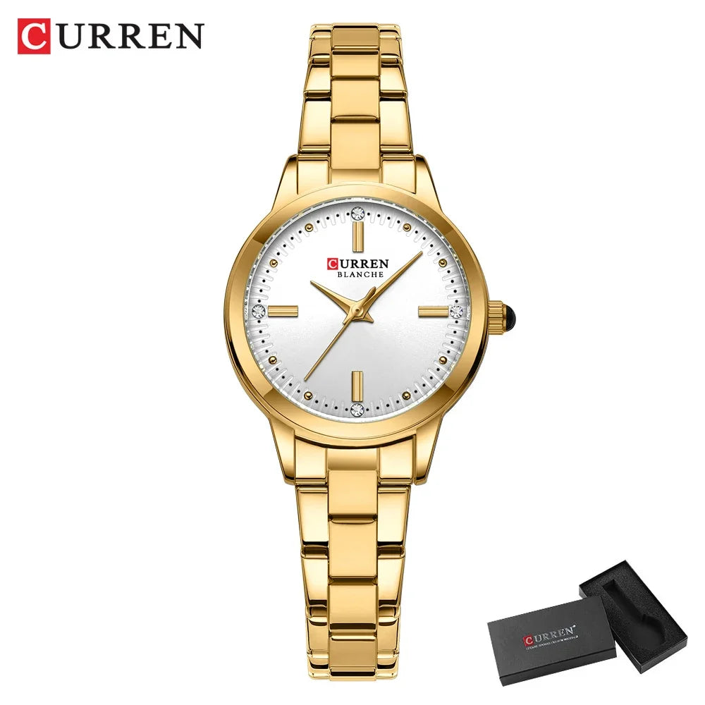 Classic Elegant Women’s Stainless Steel Watch