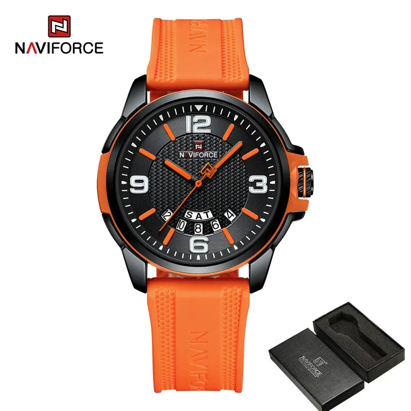 Rubber Sport Military Watch