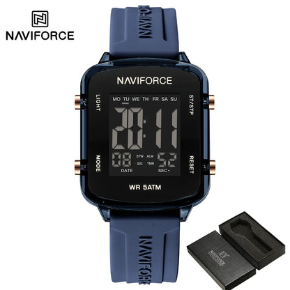 Women’s Digital Watch with Silicone Strap