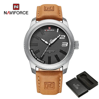 Leather Military Watch
